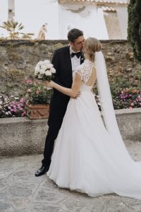 Wedding ceremony at Palazzo Confalone, Ravello, Amalfi Coast, Italy
