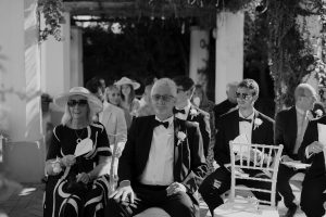 Wedding ceremony at Palazzo Confalone, Ravello, Amalfi Coast, Italy