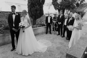 Wedding ceremony at Palazzo Confalone, Ravello, Amalfi Coast, Italy