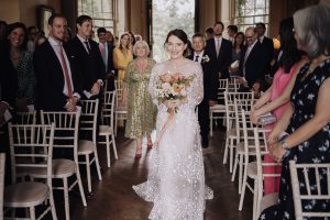 Hampton Court House english country garden wedding with Caribbean and Japanese cultural elements, sake barrel smash, palm trees, steel drum band